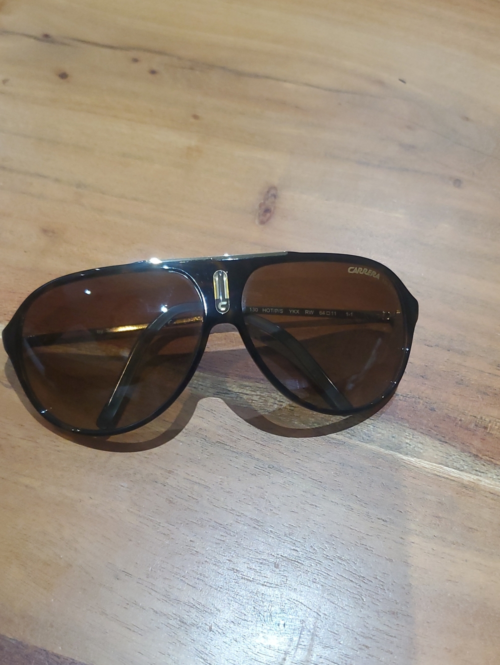 Authentic Vintage Y2k Premium CARRERA Polarized Aviator HOT/S YKX RW Sunglasses - Picture 5 of 16